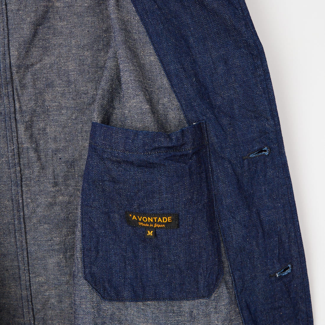 A VONTADE [アボンタージ] ブリティッシュ3ボタンジャケット [VTD-0577-JK] 1 INDIGO