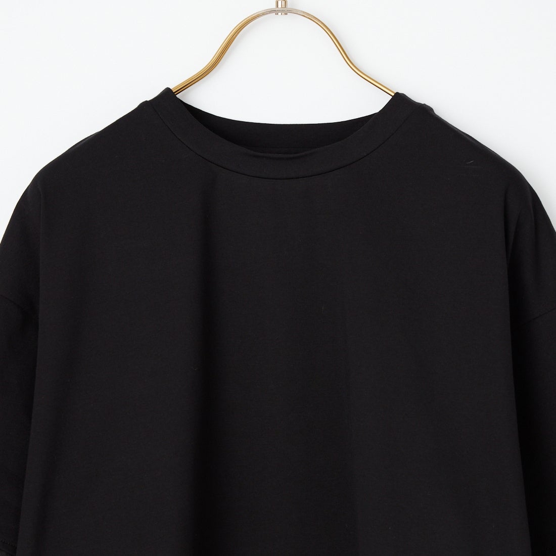 Jf Ready Made [ジェイエフレディメイド] シルケットベア シアー切替Tシャツ [3212101] 801 ﾌﾞﾗｯｸ