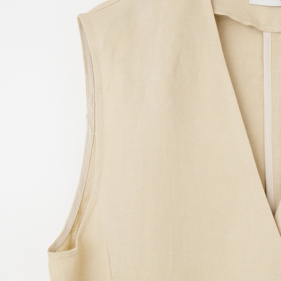 Jf Ready Made [ジェイエフレディメイド] リネンレーヨンジレ [786046] 61 ﾍﾞｰｼﾞｭ