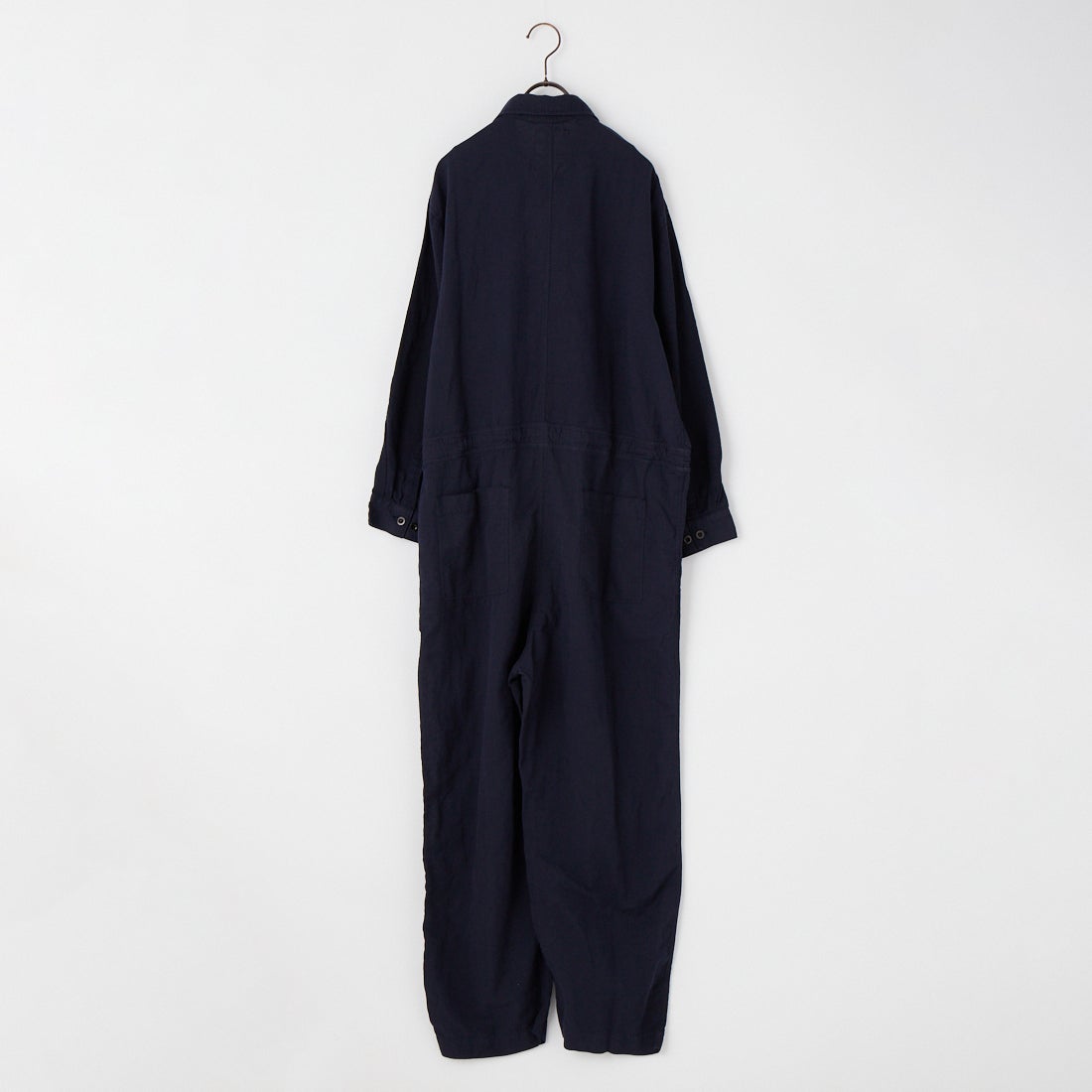 HTS [エイチティーエス] コットンリネン オーバーダイオーバーオール [INHT2511CLD] 3960 MARIN