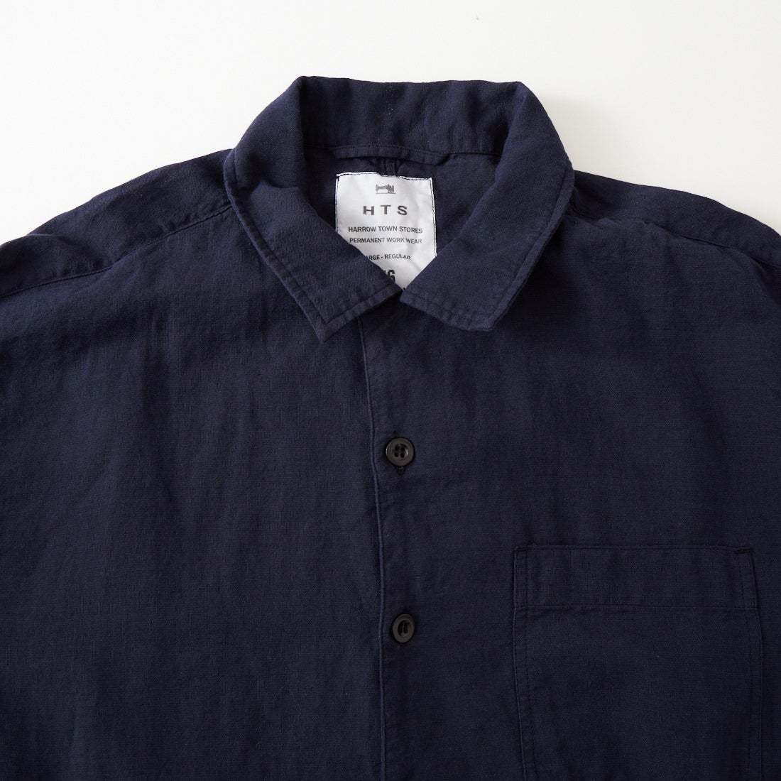 HTS [エイチティーエス] コットンリネン オーバーダイオーバーオール [INHT2511CLD] 3960 MARIN