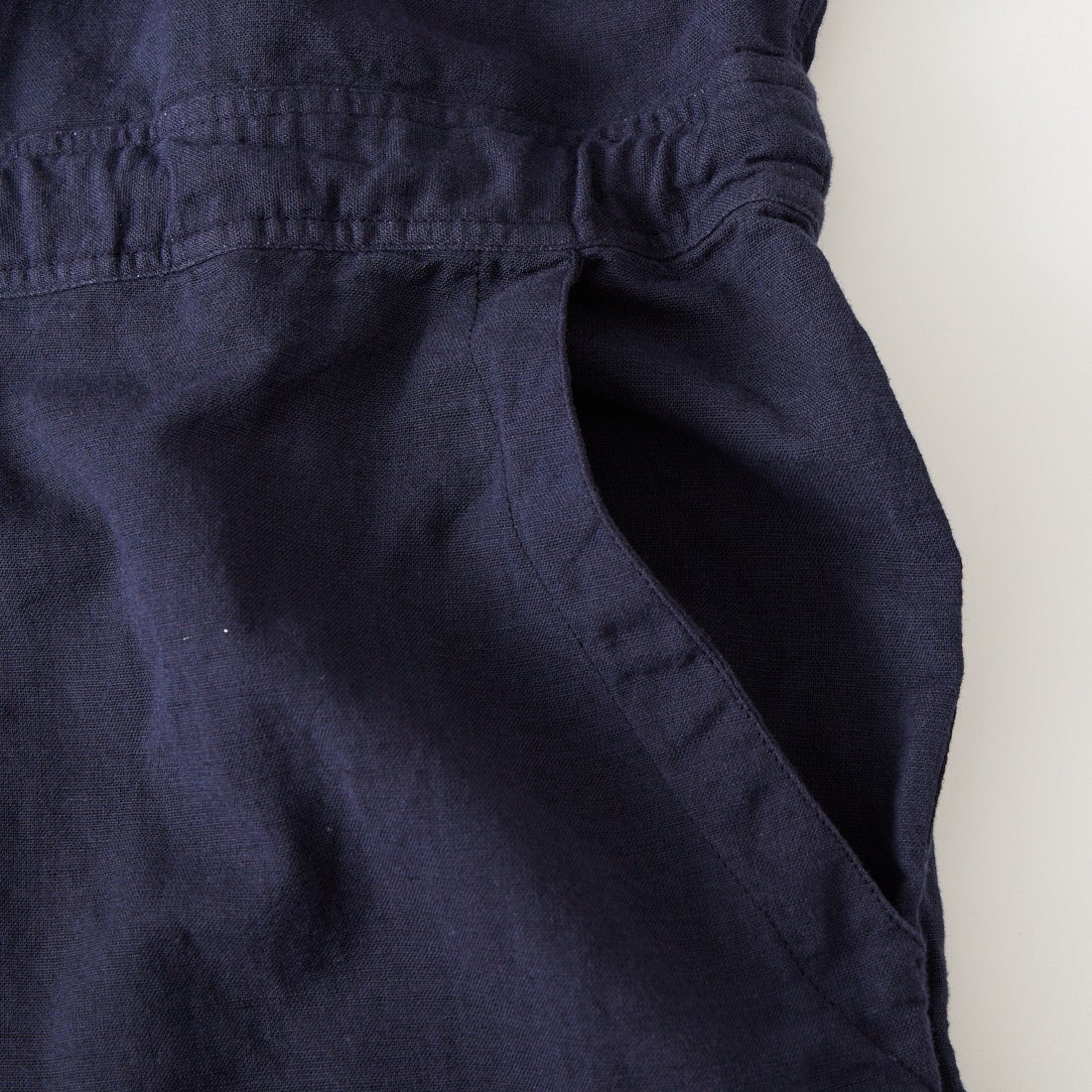 HTS [エイチティーエス] コットンリネン オーバーダイオーバーオール [INHT2511CLD] 3960 MARIN