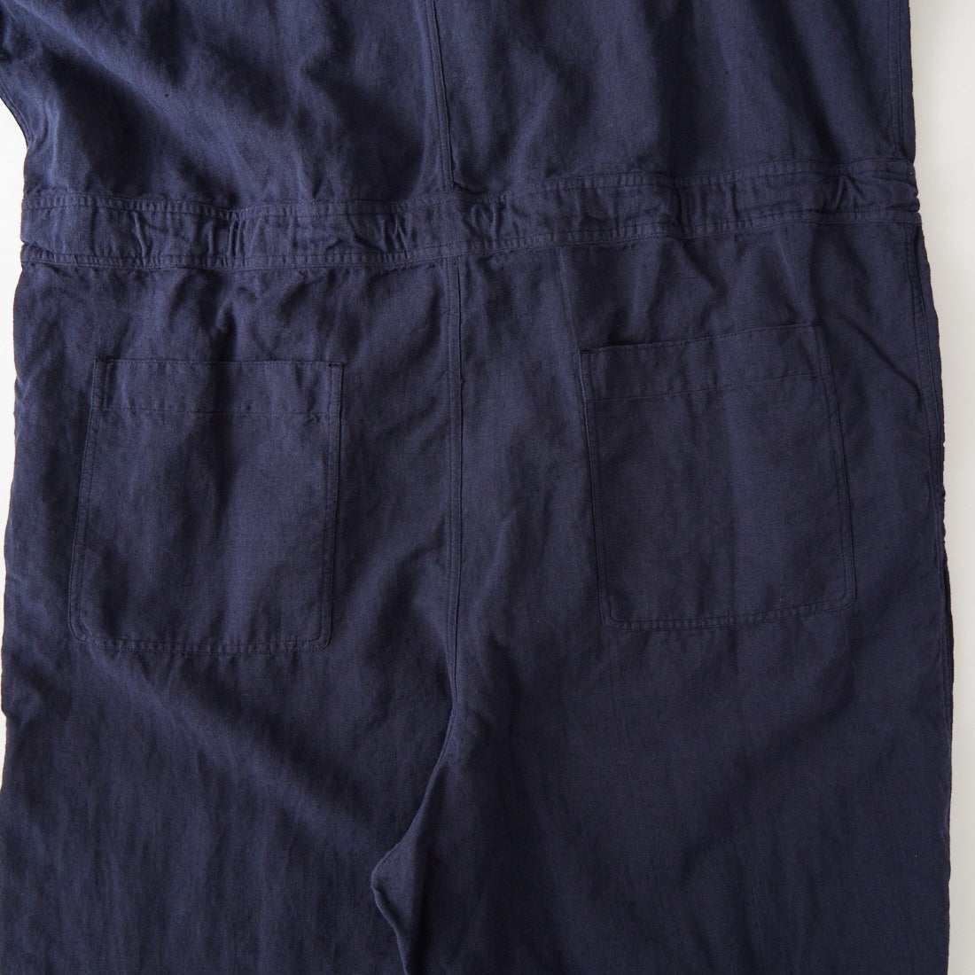 HTS [エイチティーエス] コットンリネン オーバーダイオーバーオール [INHT2511CLD] 3960 MARIN