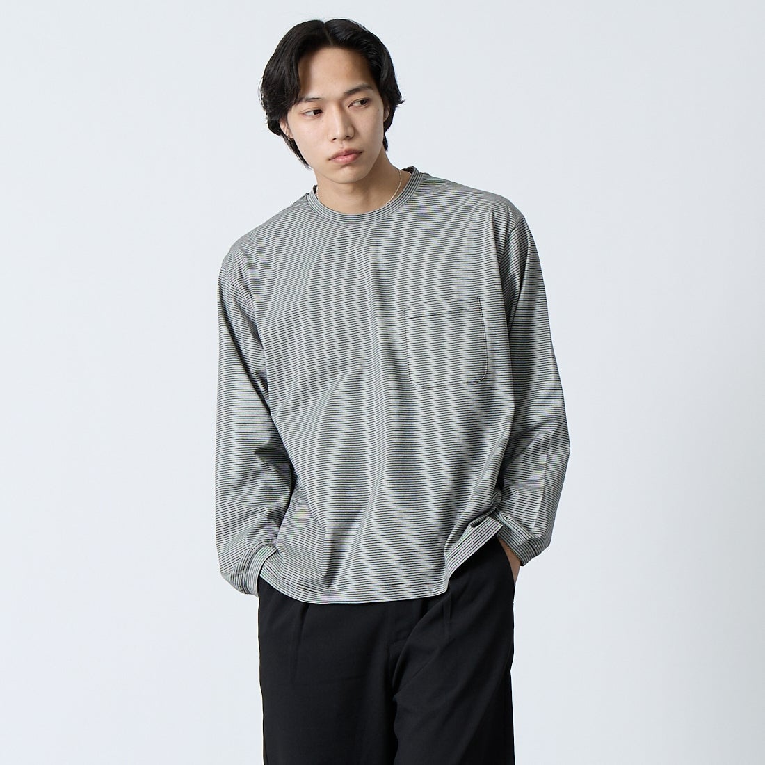 STILL BY HAND [スティルバイハンド] オリジナルボーダーTシャツ