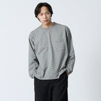 GREY/BLACK&&モデル身長：179cm 着用サイズ：46&&