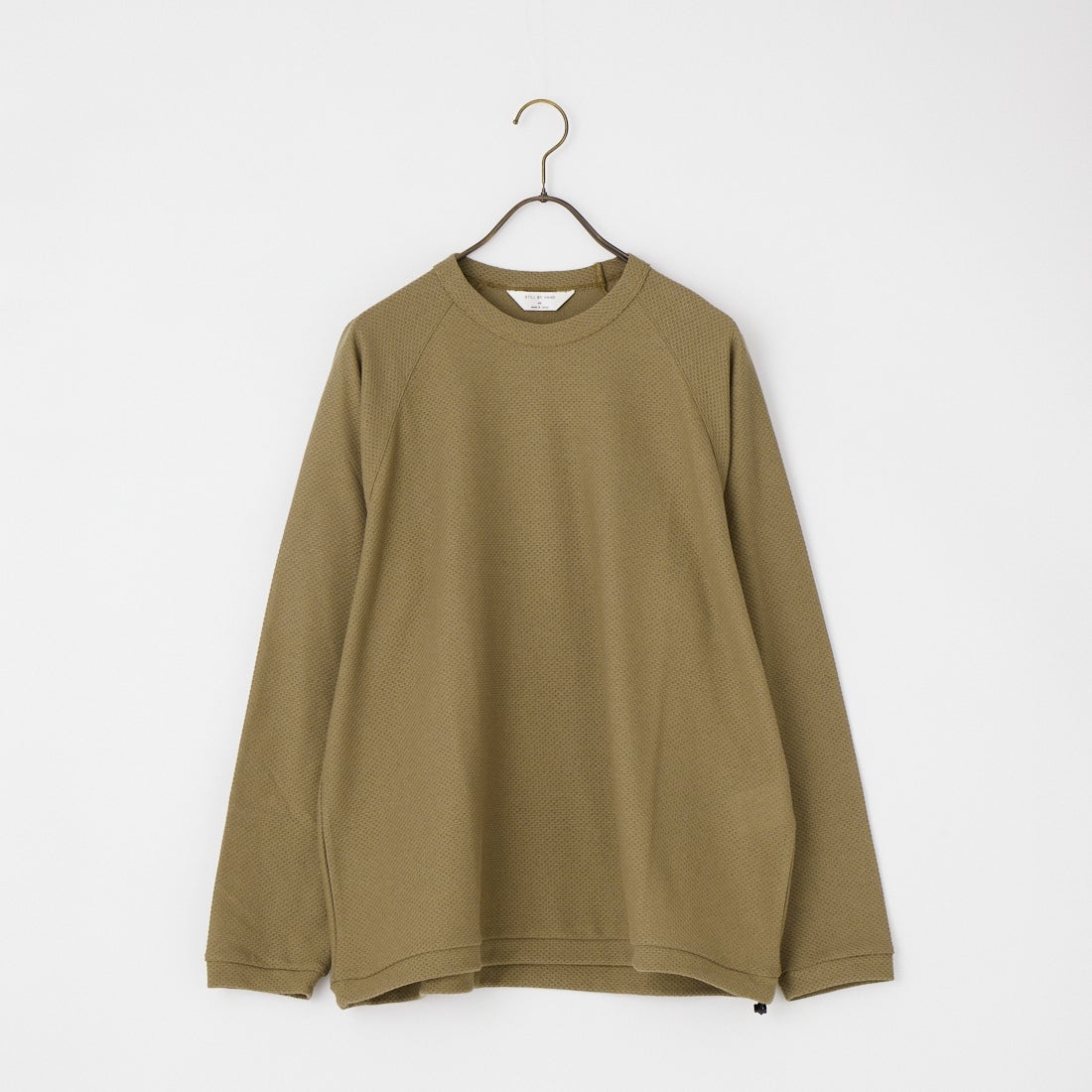STILL BY HAND スティルバイハンド モスステッチロングスリーブ