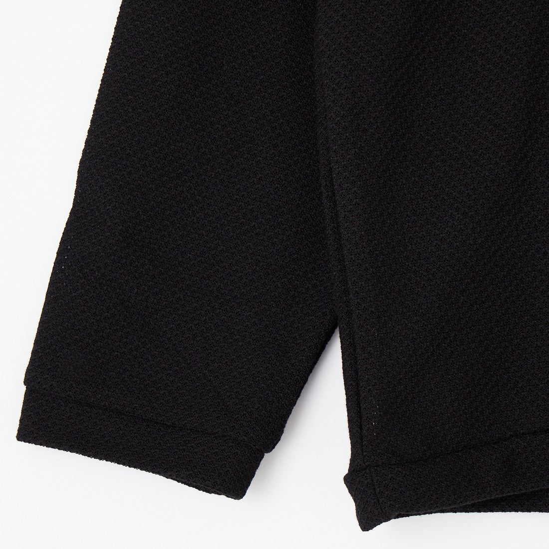 STILL BY HAND [スティルバイハンド] モスステッチロングスリーブカットソー [CS07261] BLACK