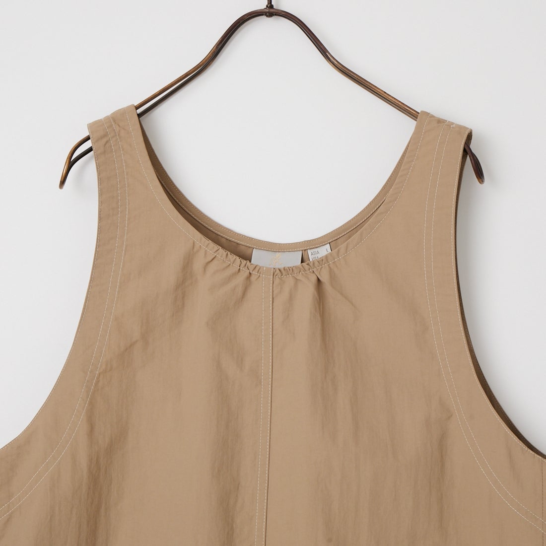 GRAMiCCi [グラミチ] ナイロンドレス [G6SW-J079] MILK TEA