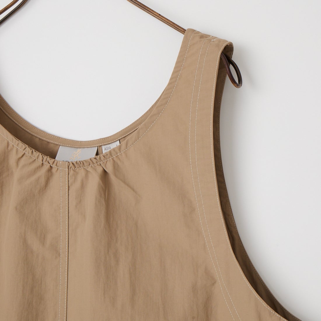 GRAMiCCi [グラミチ] ナイロンドレス [G6SW-J079] MILK TEA