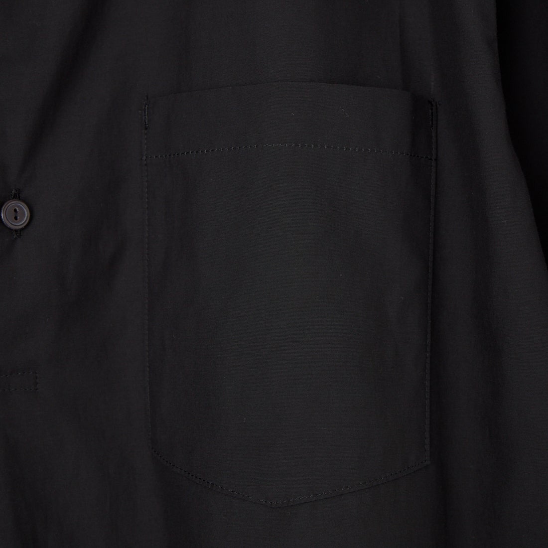 STILL BY HAND [スティルバイハンド] キュプラミックスプルオーバーシャツ [SH10261] INK BLACK