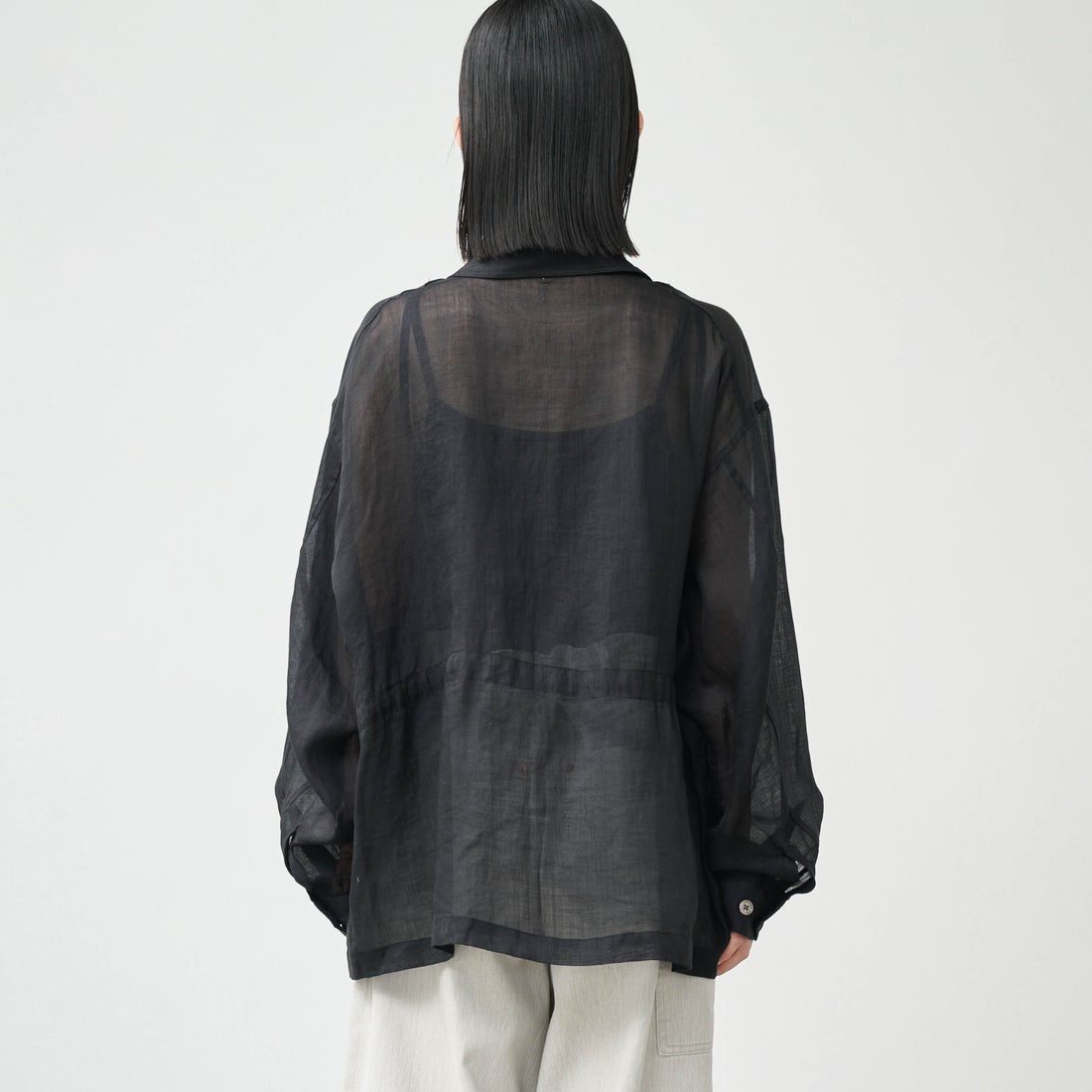 KHA:KI [カーキ] ラミー B.D.U.シャツジャケット [MIL26HJK3249] BLACK