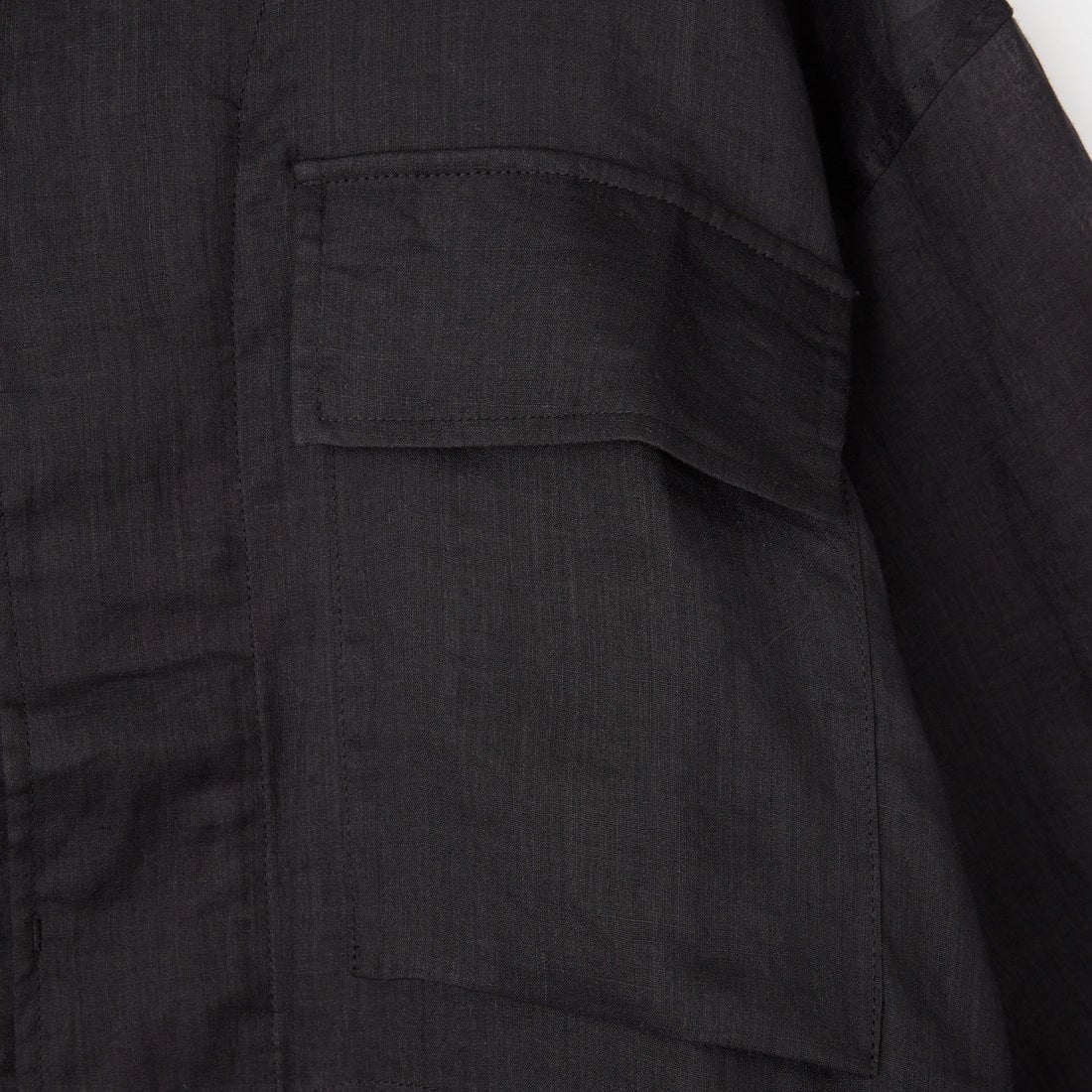 KHA:KI [カーキ] ラミー B.D.U.シャツジャケット [MIL26HJK3249] BLACK