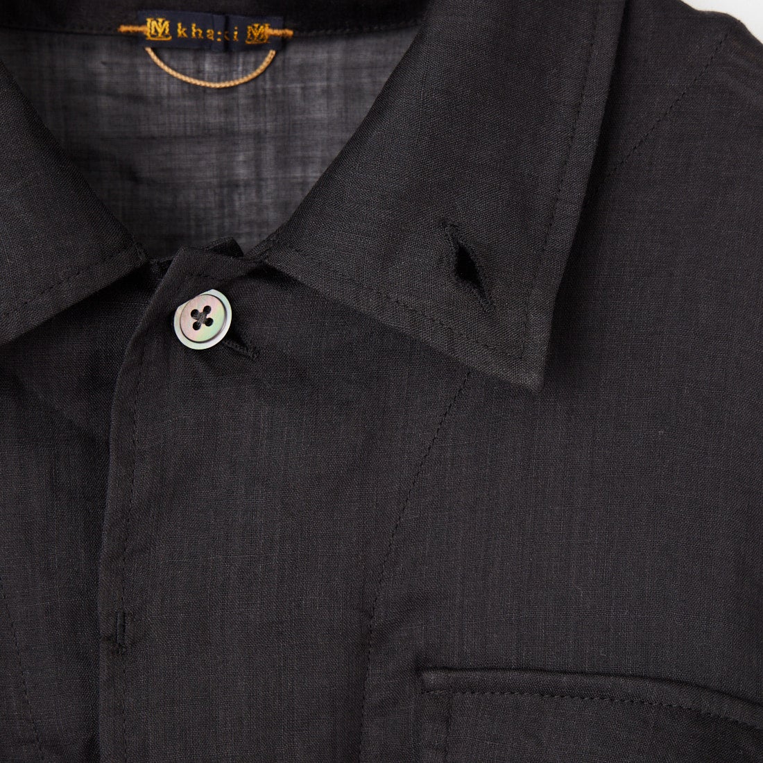 KHA:KI [カーキ] ラミー B.D.U.シャツジャケット [MIL26HJK3249] BLACK