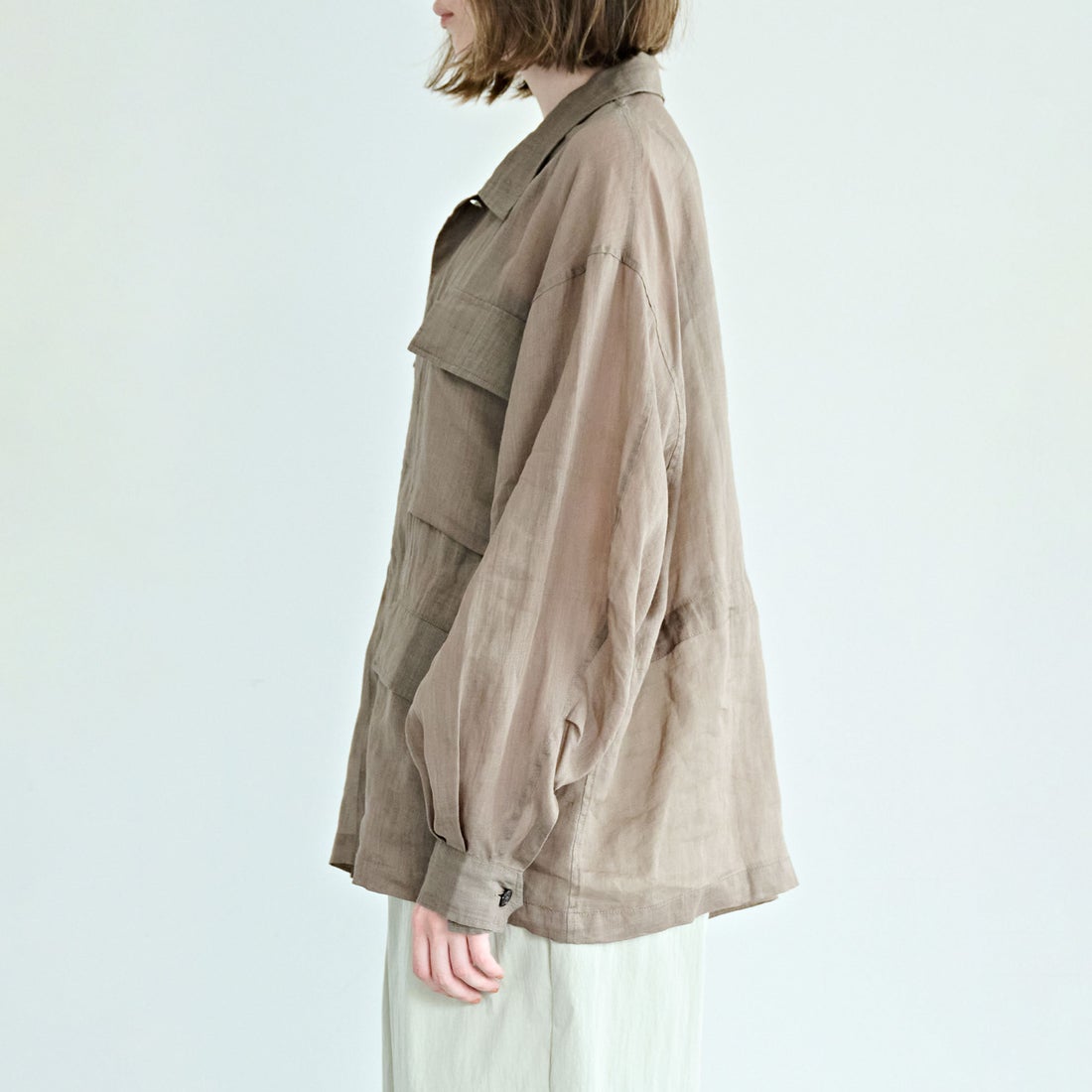 KHA:KI [カーキ] ラミー B.D.U.シャツジャケット [MIL26HJK3249] OLIVE