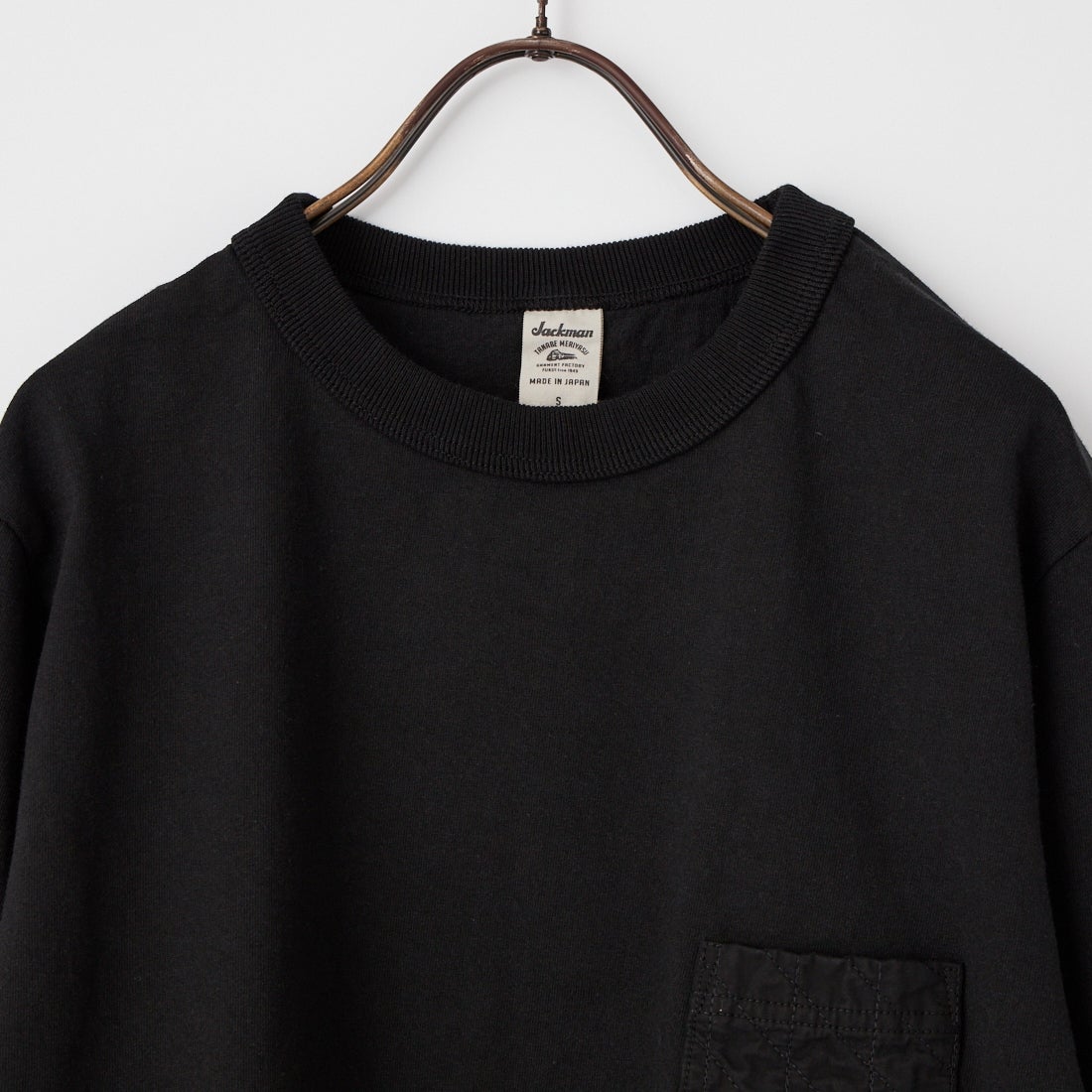 LAVENHAM [ラベンハム] 米綿ポケットロングスリーブTシャツ [LV5530LV] F44 SABLE