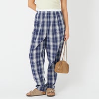 NAVY/WHITE&&モデル身長：162cm 着用サイズ：S&&