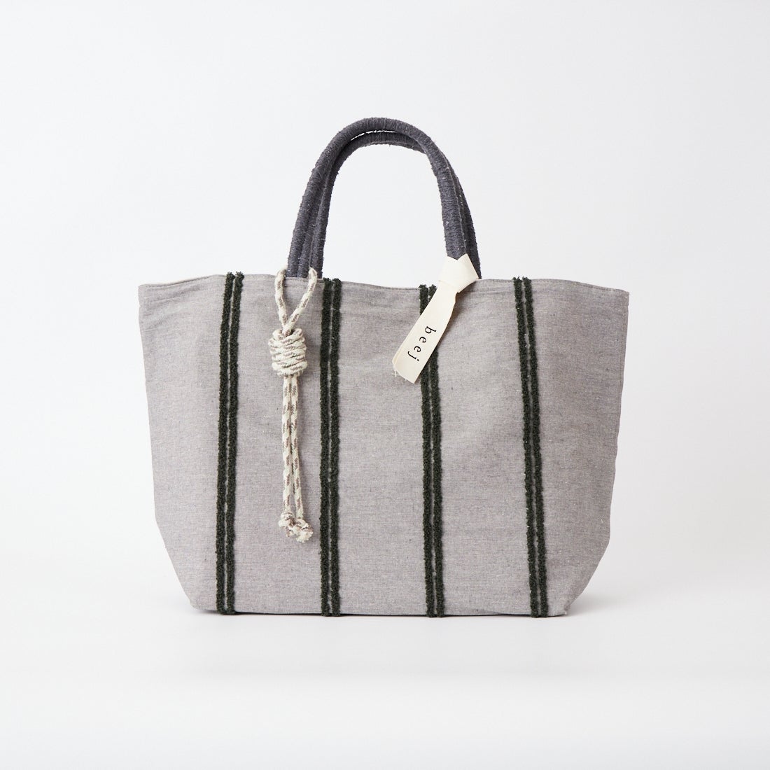 beej [ビージ] ループラインビッグトートバッグ [26SS-PWMI-IT-005] GRAY