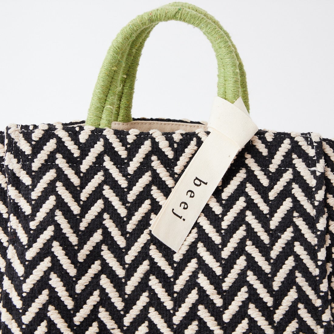 beej [ビージ] スクエアバスケットバッグ [26SS-PWMI-IT-010] BLACK