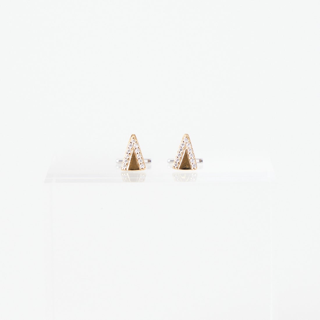 Baqless [バックレス] オネスティ スライスゴールドピアス [261CZ-SLC-YG] GOLD