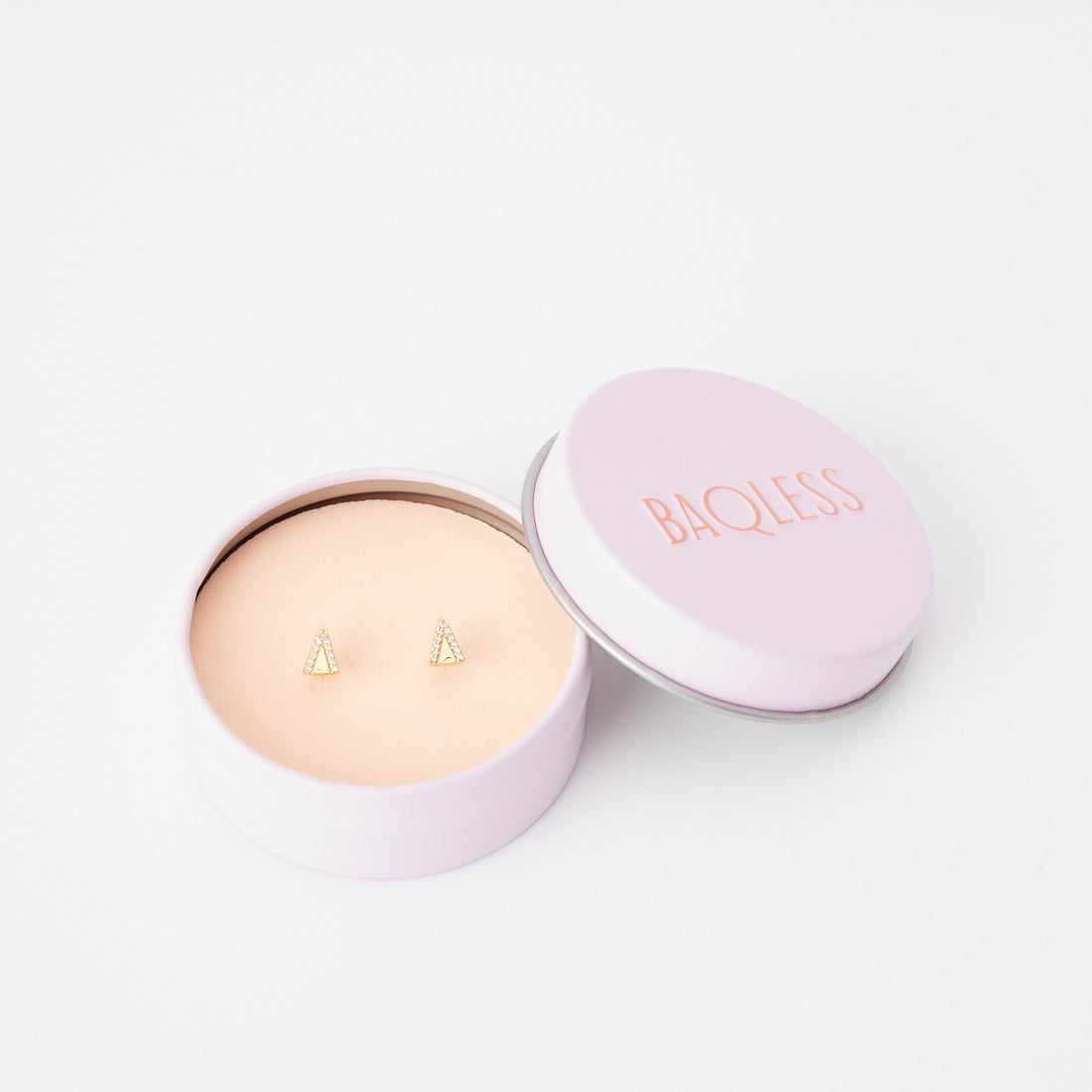 Baqless [バックレス] オネスティ スライスゴールドピアス [261CZ-SLC-YG] GOLD