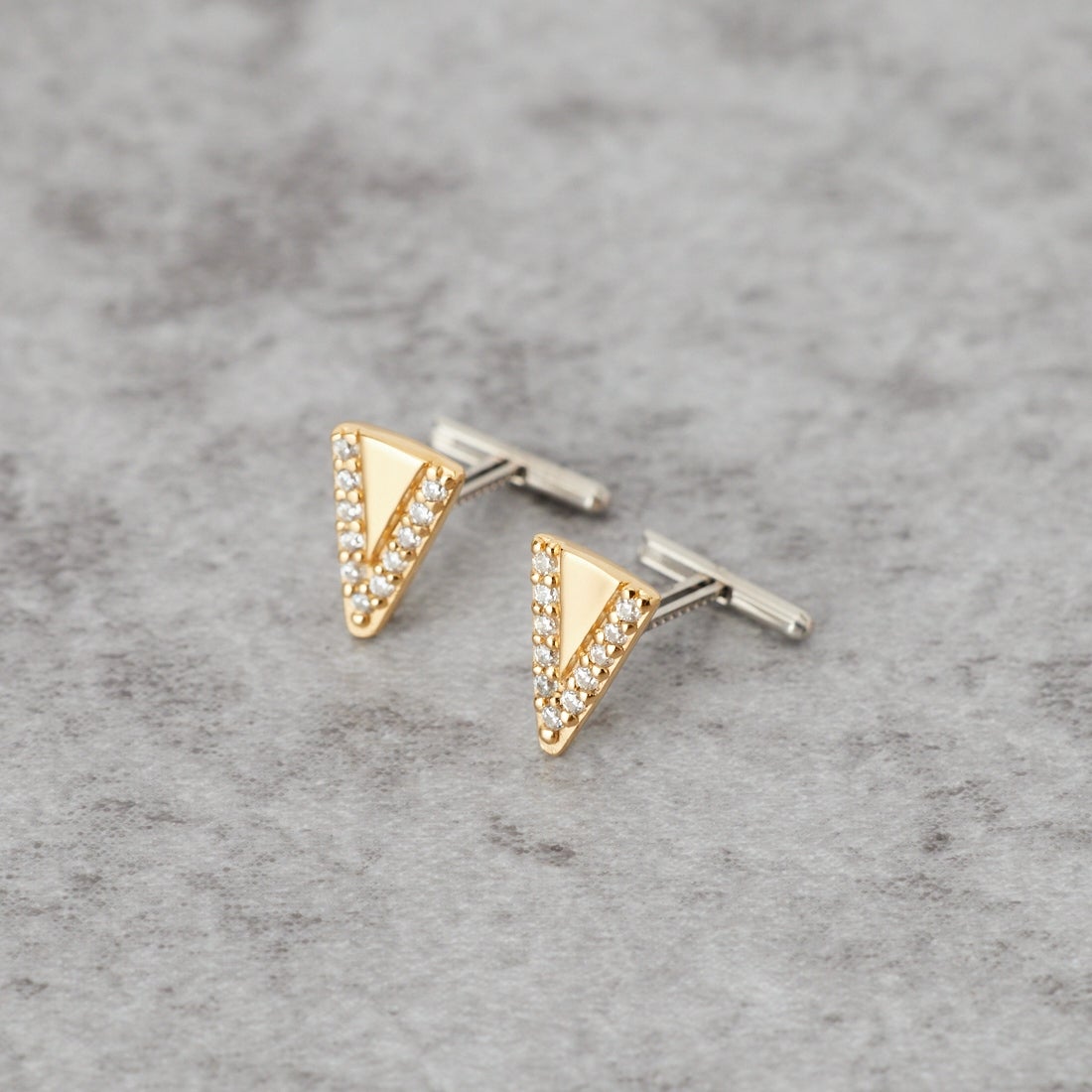 Baqless [バックレス] オネスティ スライスゴールドピアス [261CZ-SLC-YG] GOLD