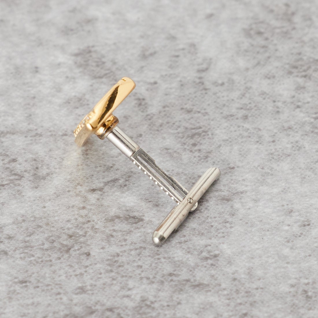 Baqless [バックレス] オネスティ スライスゴールドピアス [261CZ-SLC-YG] GOLD