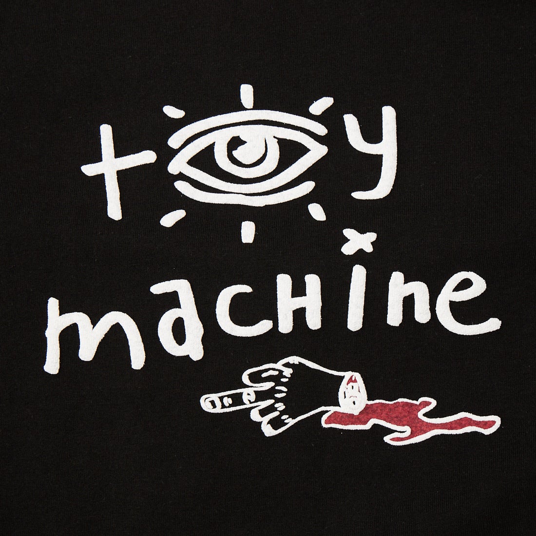 toy machine [トイマシーン] VIDEO #9 ロングスリーブTシャツ [TMPGLT1] BLACK