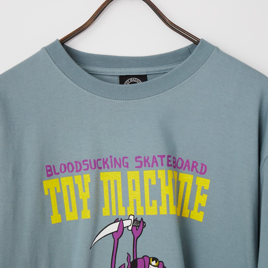 toy machine [トイマシーン] RITUAL SECT ロングスリーブTシャツ [TMPGLT13] L.BLUE