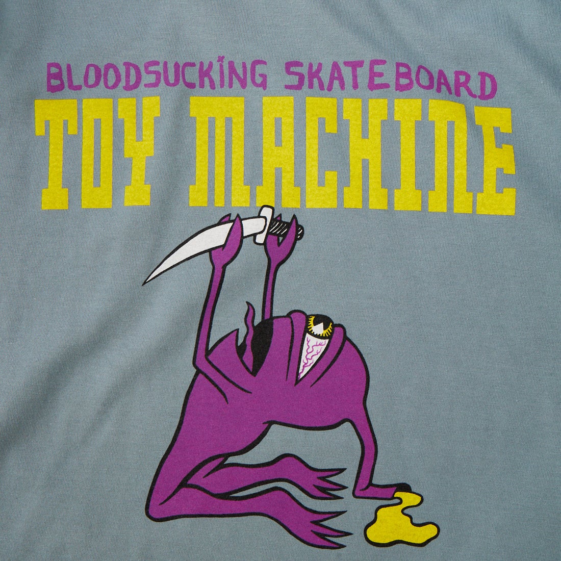 toy machine [トイマシーン] RITUAL SECT ロングスリーブTシャツ [TMPGLT13] L.BLUE