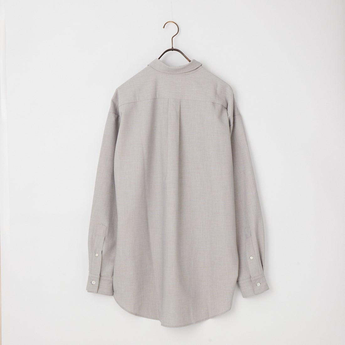 amne [アンヌ] トロピカルクラシックシャツ [AMN-SH-056] HEATHER GR