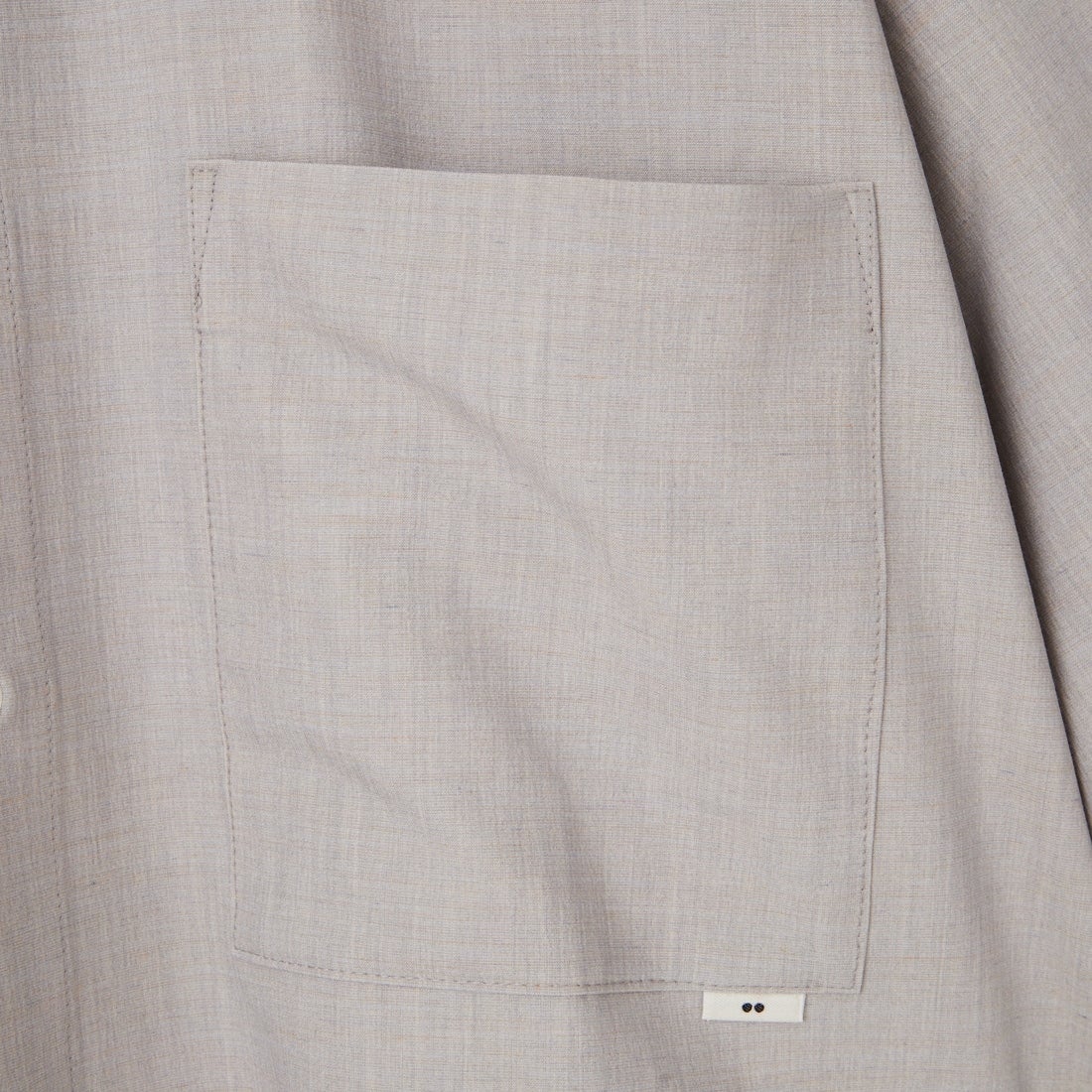 amne [アンヌ] トロピカルクラシックシャツ [AMN-SH-056] HEATHER GR