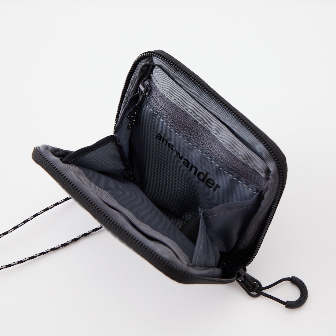 and wander [アンドワンダー] オーシャンリップウォレット [5745977119] GRAY