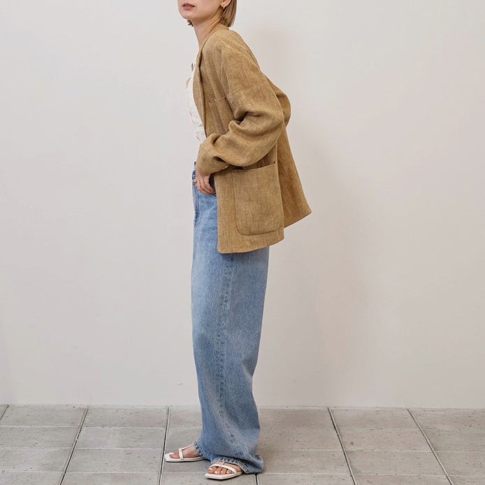 TODAYFUL [トゥデイフル] ボーイフレンド リネンジャケット [12610107] BEG