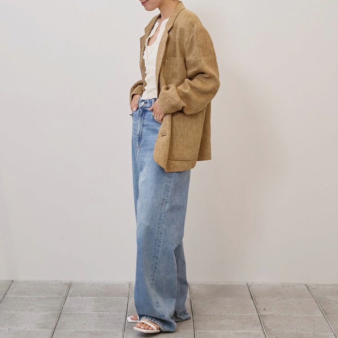 TODAYFUL [トゥデイフル] ボーイフレンド リネンジャケット [12610107] BEG