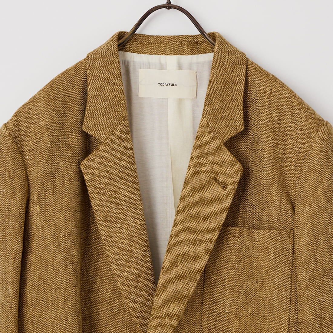 TODAYFUL [トゥデイフル] ボーイフレンド リネンジャケット [12610107] BEG