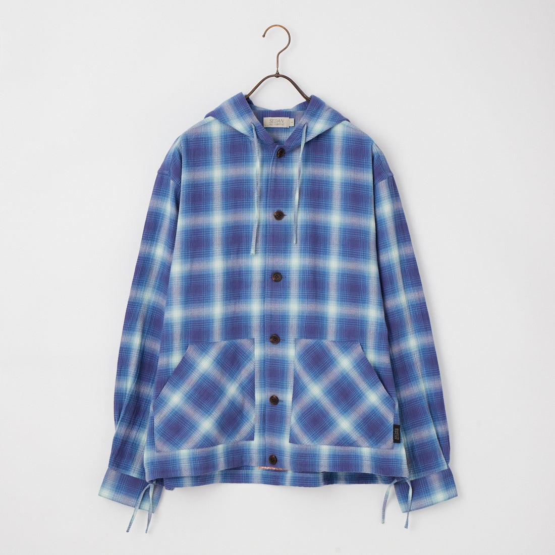 NAVY PLAID