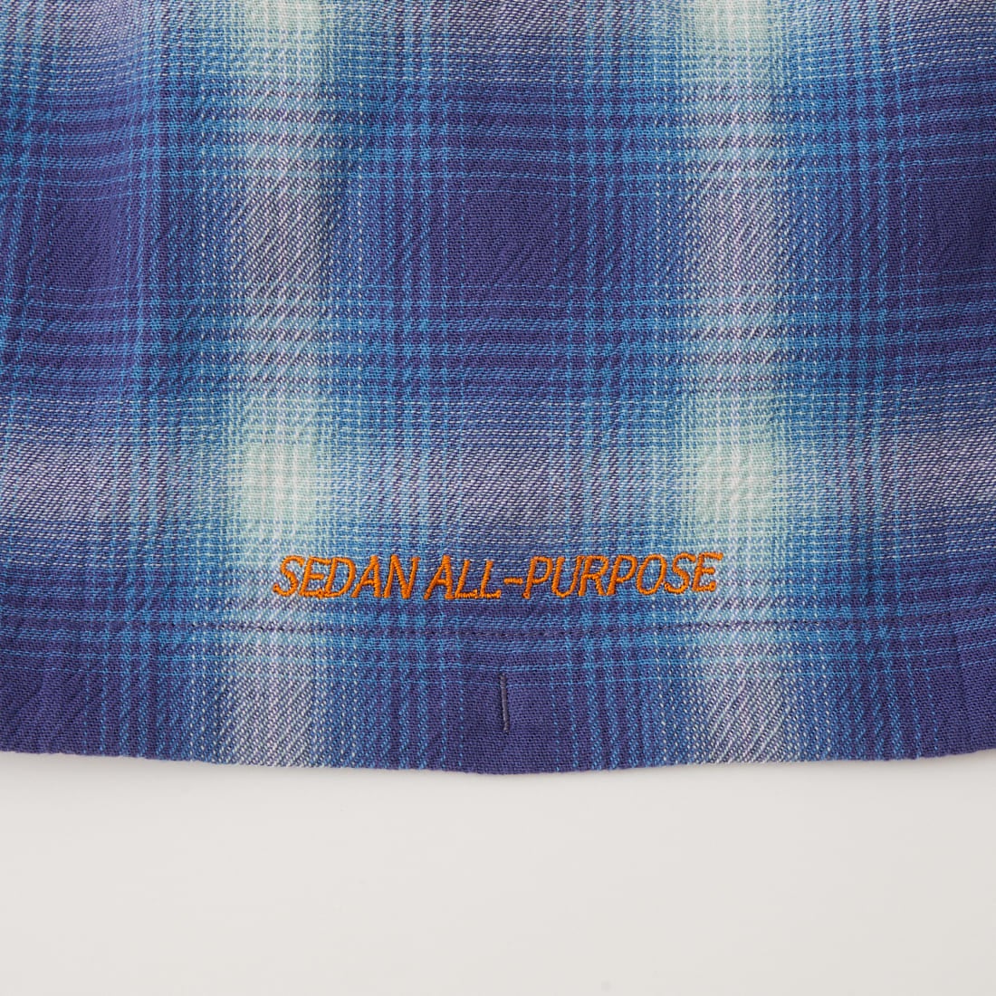 SEDAN ALL-PURPOSE [セダン オールパーパス] オンブレチェックフーデッドシャツ [SD26S-SH03] NAVY PLAID