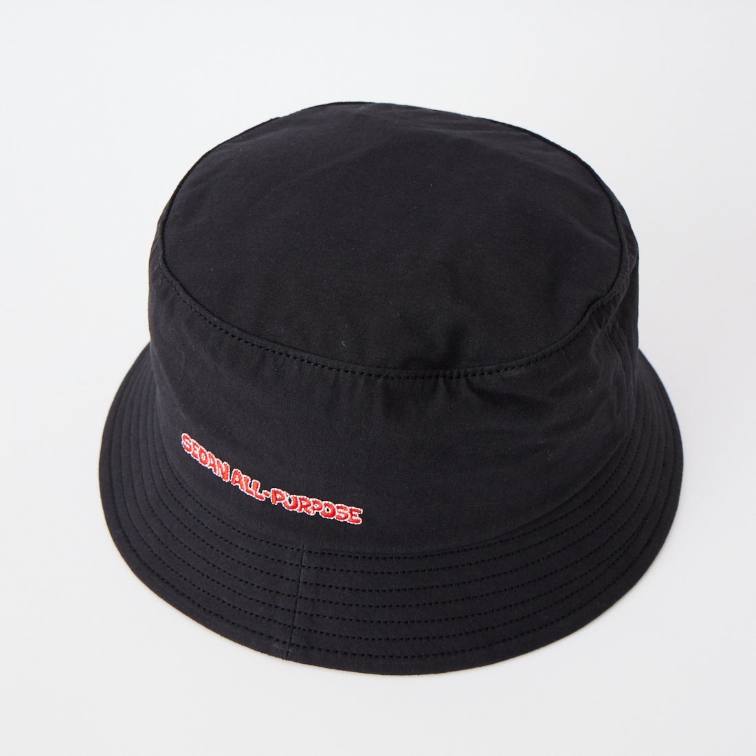 SEDAN ALL-PURPOSE [セダン オールパーパス] カートゥーンロゴバケットハット [SD26S-CP05] BLACK