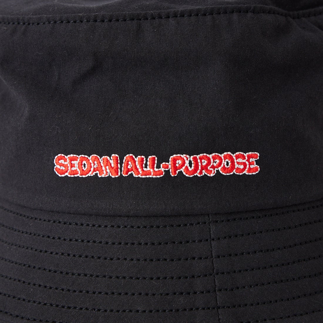 SEDAN ALL-PURPOSE [セダン オールパーパス] カートゥーンロゴバケットハット [SD26S-CP05] BLACK