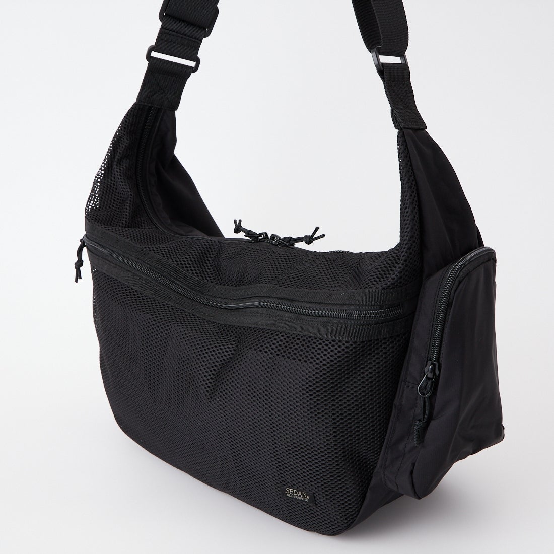 SEDAN ALL-PURPOSE [セダン オールパーパス] メッシュショルダーバッグ [SD26S-BG04] BLACK