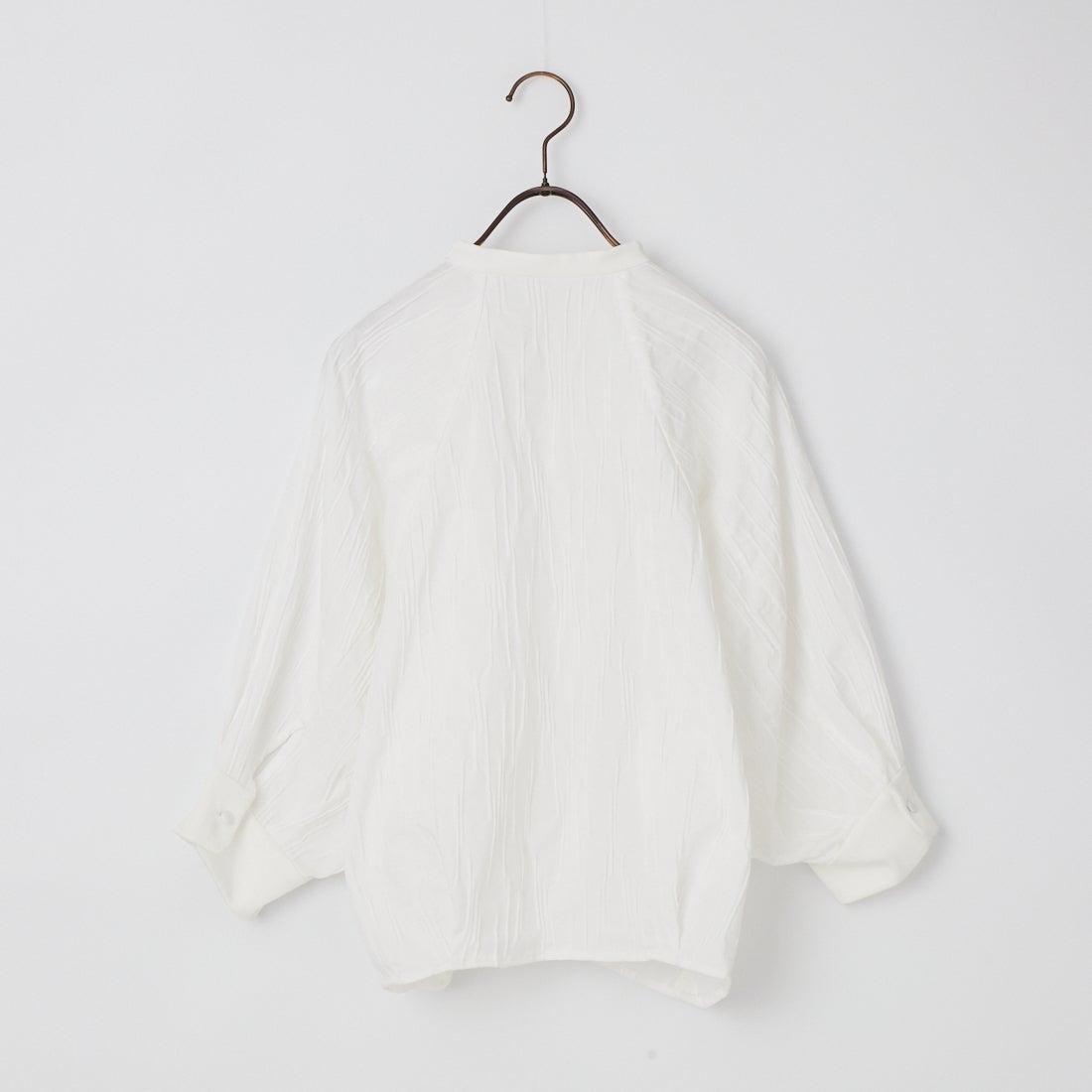 RIM.ARK [リムアーク] タックプリーツラグランブラウス [460JSL30-1631] WHT