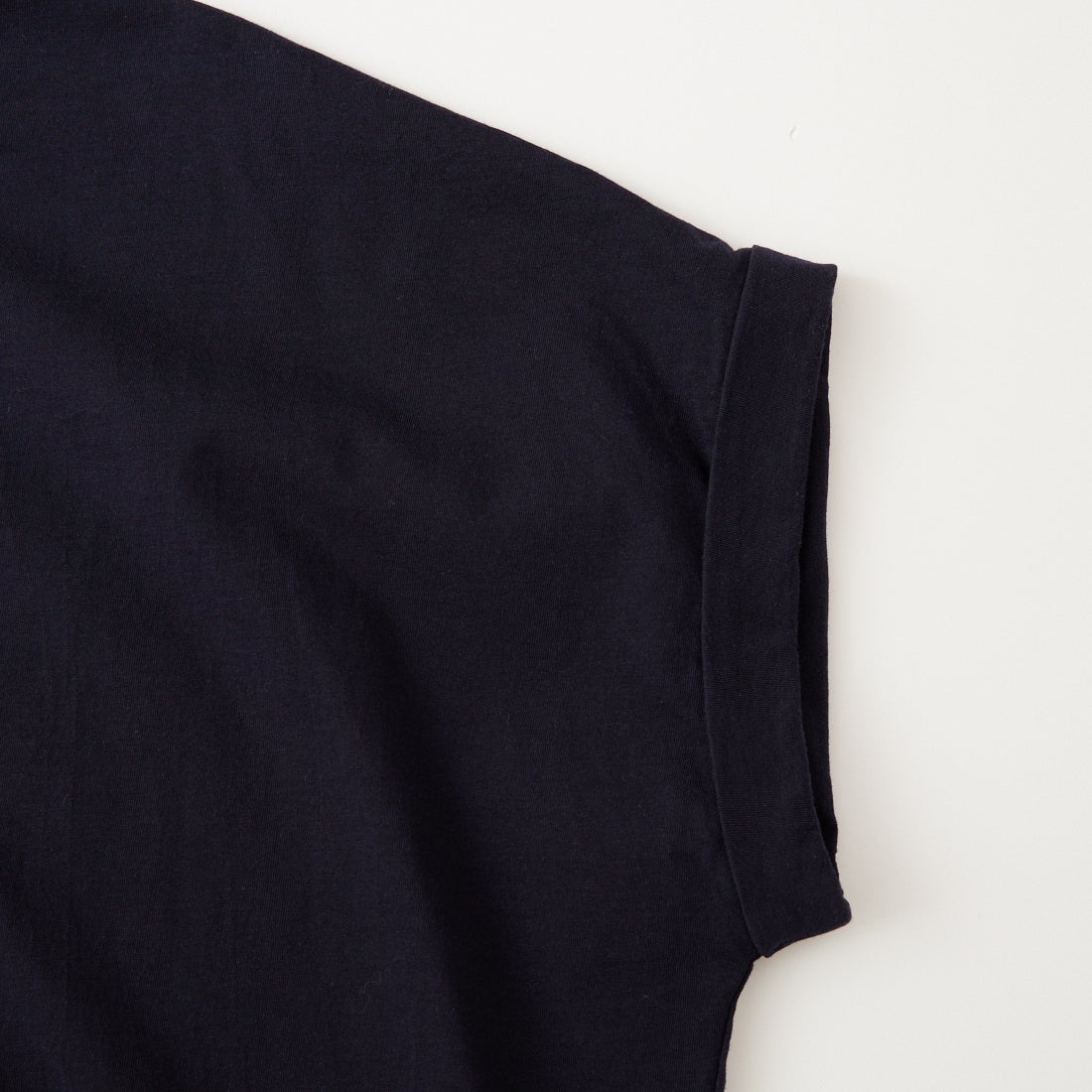 MICA&DEAL [マイカアンドディール] LAIA ロゴヘムラウンドTシャツ [0126209101] NAVY