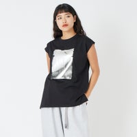 09 BLACK&&モデル身長：162cm 着用サイズ：F&&