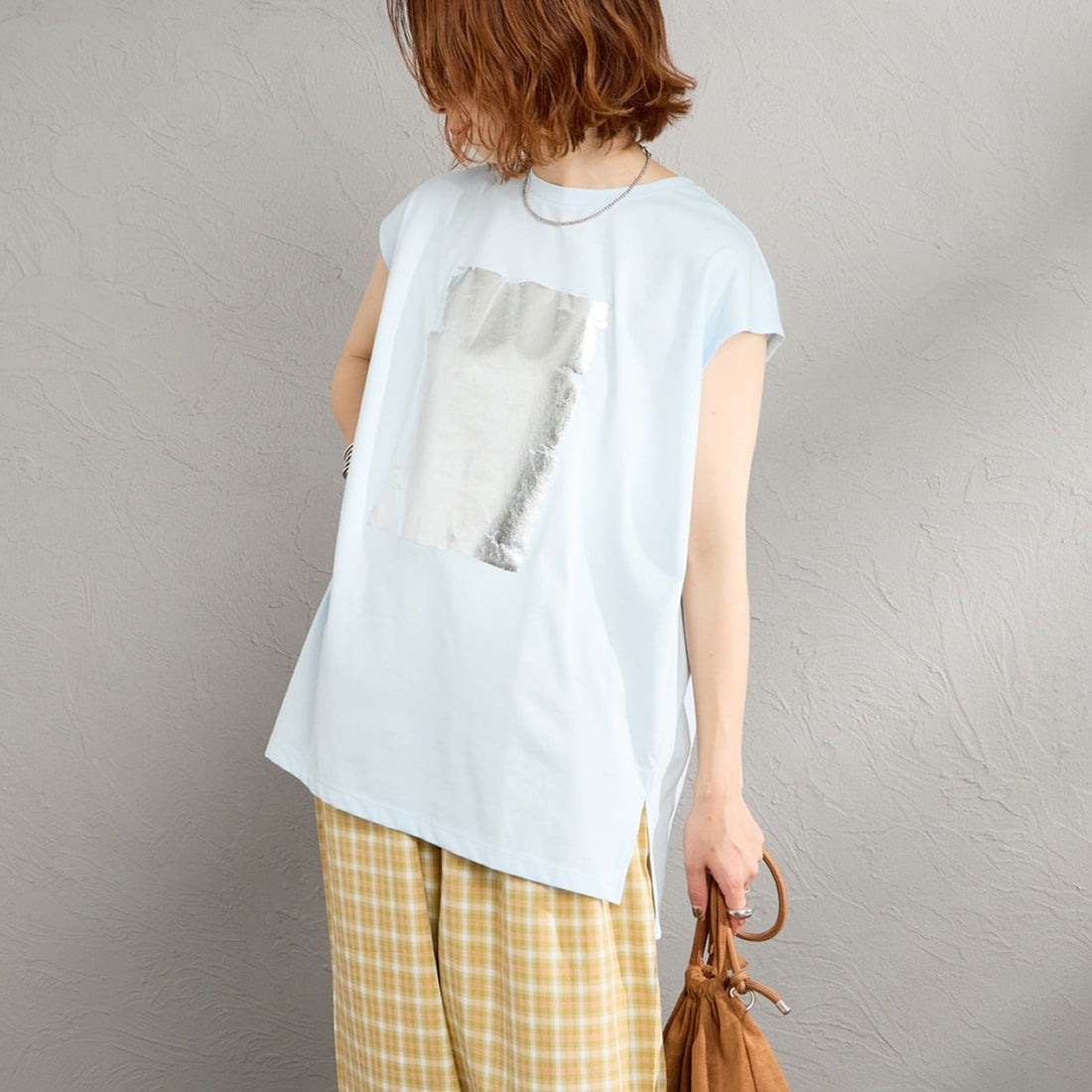 10 BABYBLU&&モデル身長：158cm 着用サイズ：F&&