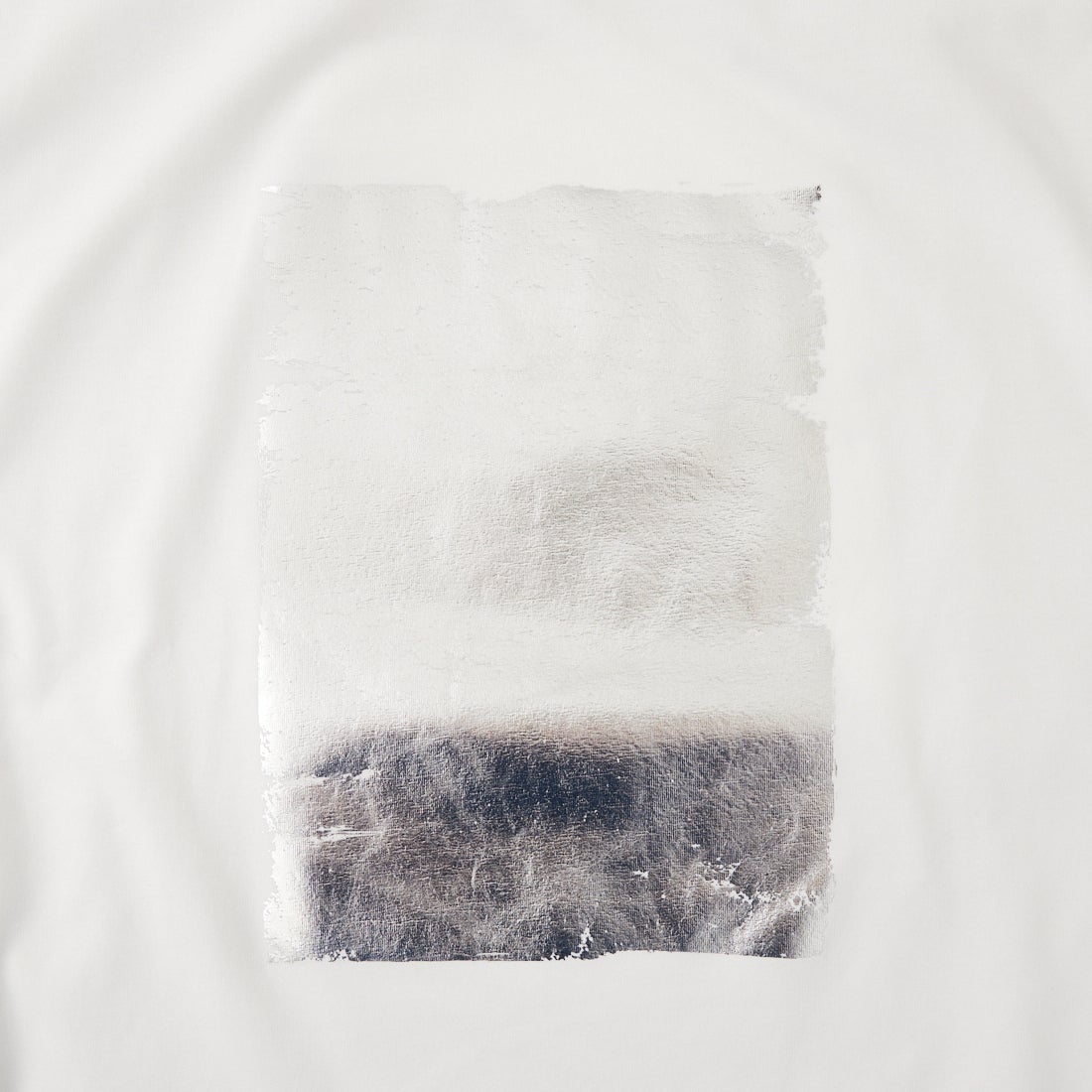 Maison de L'allure [メゾン ドゥ ラリュール] ボックス箔プリントTシャツ [M26312014] 02 OFF