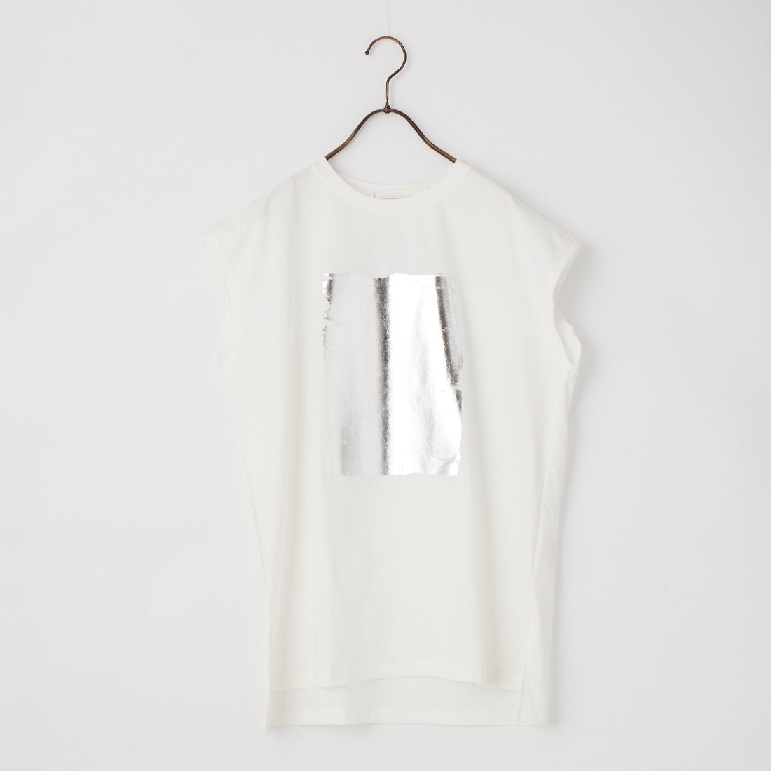 Maison de L'allure [メゾン ドゥ ラリュール] ボックス箔プリントTシャツ [M26312014] 02 OFF