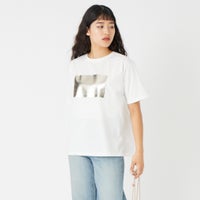 01 WHITE&&モデル身長：162cm 着用サイズ：F&&