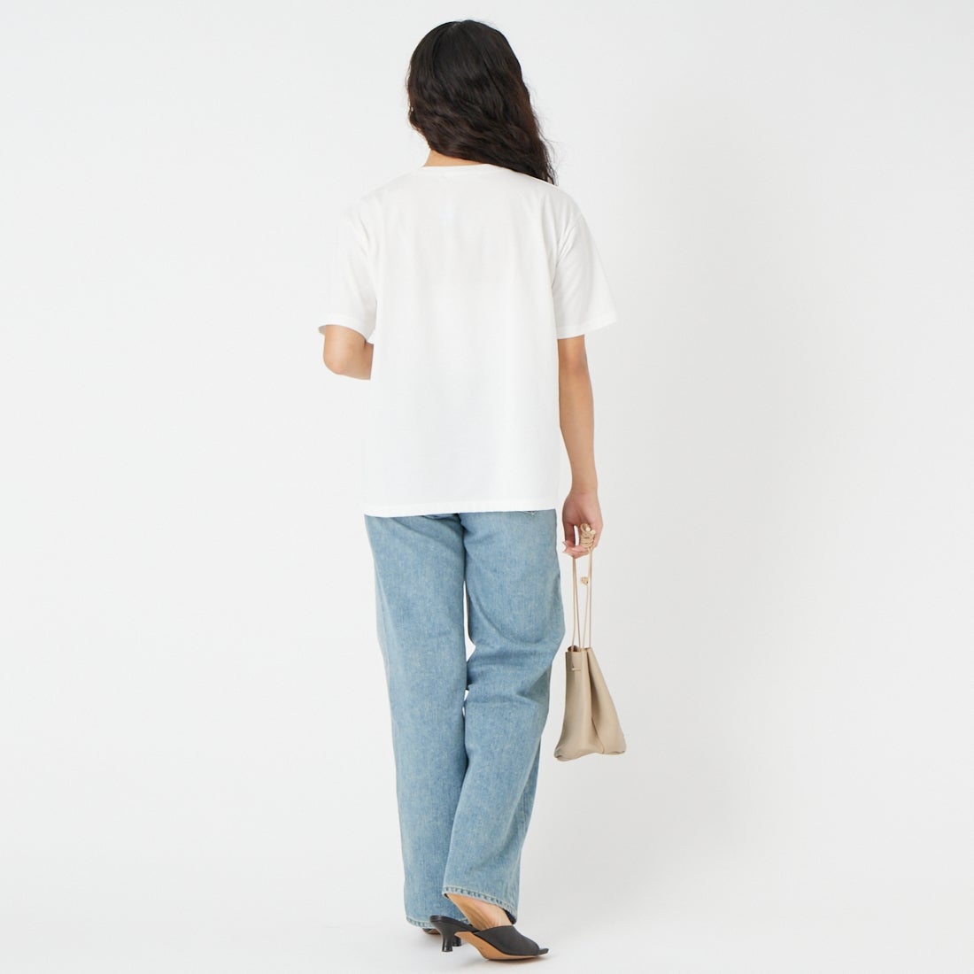 Maison de L'allure [メゾン ドゥ ラリュール] アソートボックス箔ロゴプリントTシャツ [M26312015] 10 BABYBLU