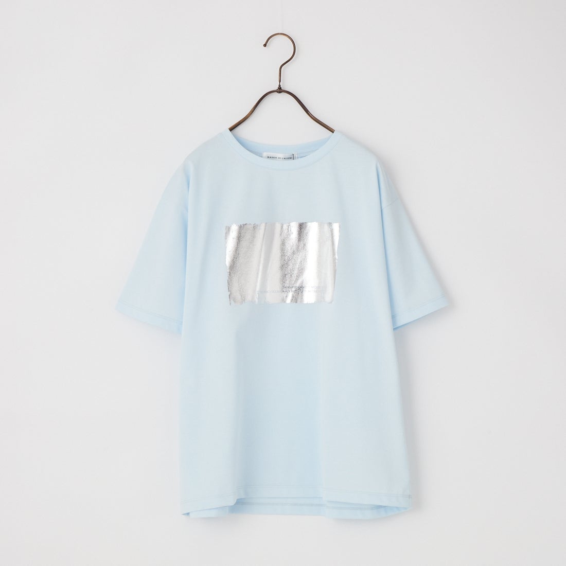 Maison de L'allure [メゾン ドゥ ラリュール] アソートボックス箔ロゴプリントTシャツ [M26312015] 10 BABYBLU