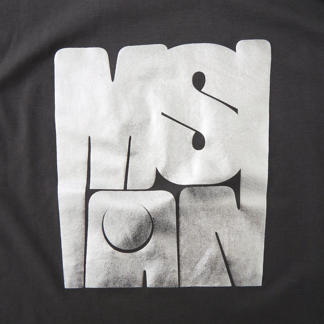 Maison de L'allure [メゾン ドゥ ラリュール] アソートアートロゴプリントTシャツ [M26312016] 08 CHARCOA